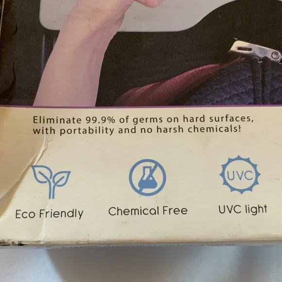 NIB! UVC Handheld Sanitizer Light! Chemical-Free and Ultra Portable! - Picture 4 of 6